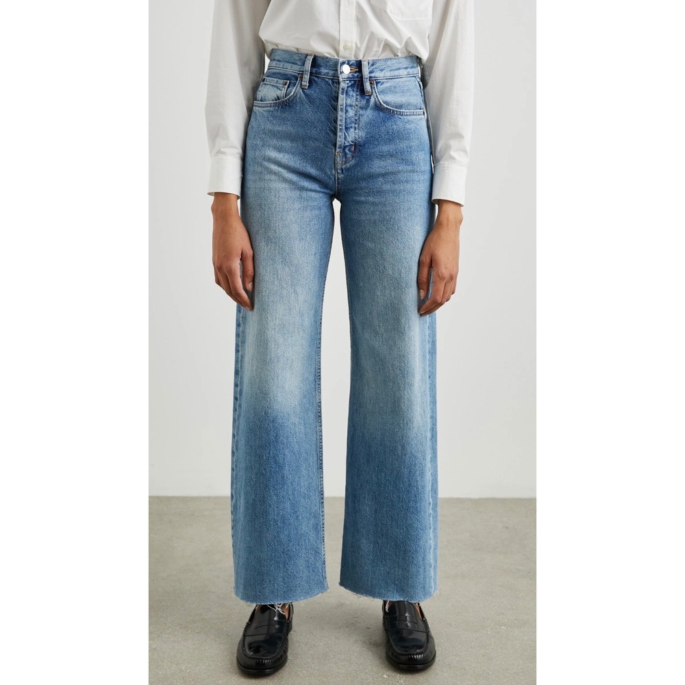 NWT Rails Getty Wide Leg Old‎ Indigo Jeans Sz 31 $198